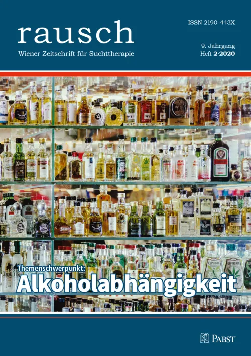 Titelblatt der Zeitschrift "Rausch", Ausgabe 2020-2